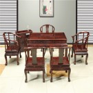 金边茶台7件套